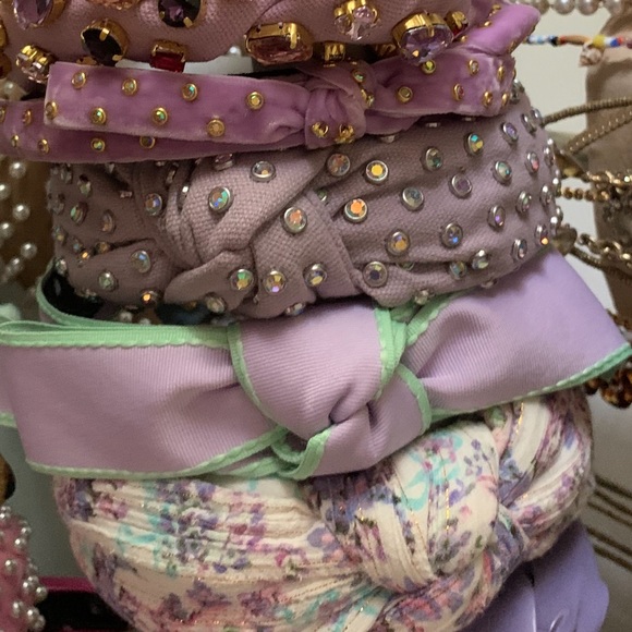 Lele Sadoughi New Light Purple/Mint Shirley - Picture 6 of 6